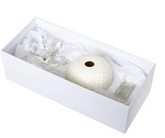 Debora Carlucci Hammered Finish Reed Diffuser w Crystal Lotus and Scent
